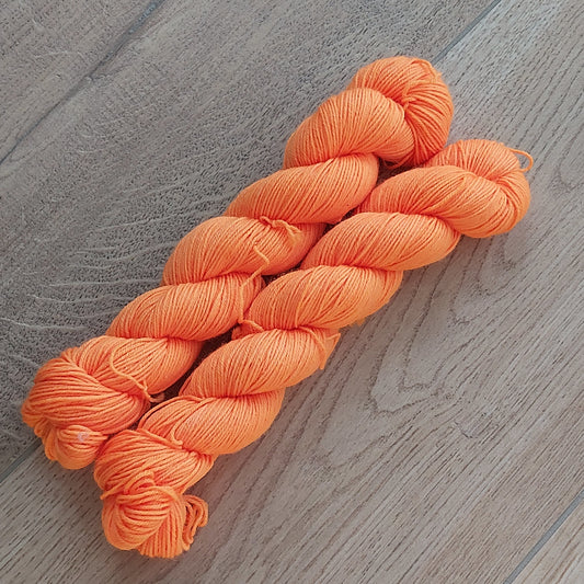 Merino Sock kleurnummer 38 - mandarijn