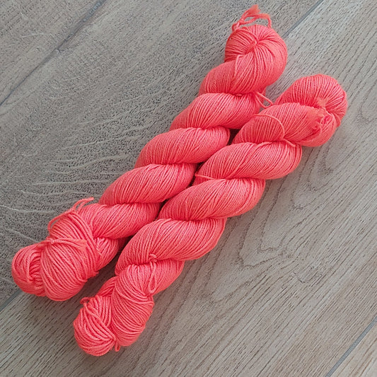 Merino Sock kleurnummer 35 - oranje